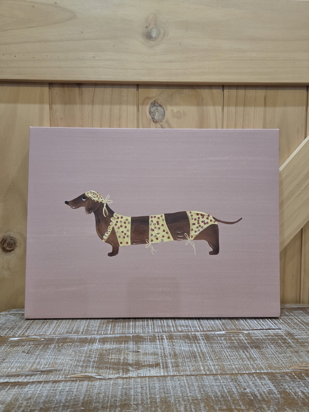 Lucy's Outfit #2 By Nancy Noreth Printed Canvas | 16" × 12"